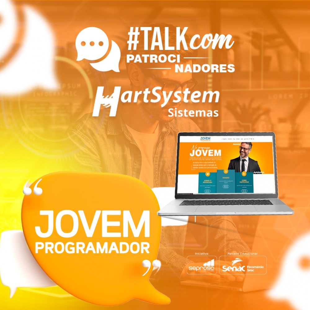 Talk com Patrocinadores | Como a HartSystem Está Moldando o Futuro dos Jovens Programadores: Insights e Dicas Valiosas